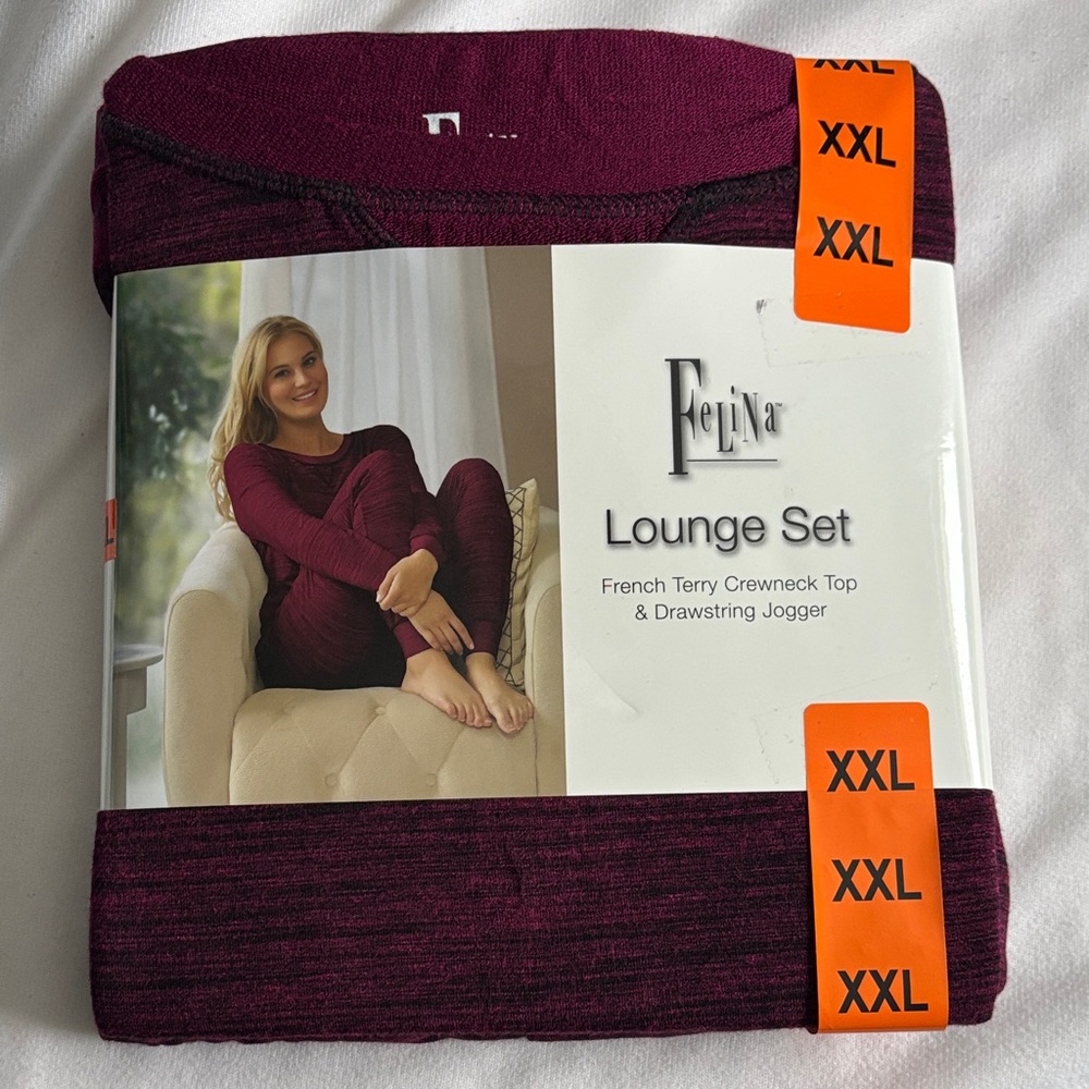 Felina Women's Lounge Set - Deep Purple